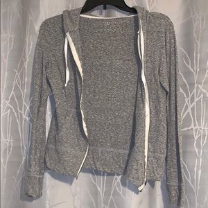 AEROPOSTALE ZIP UP LIGHTWEIGHT JACKET GREY Size XS